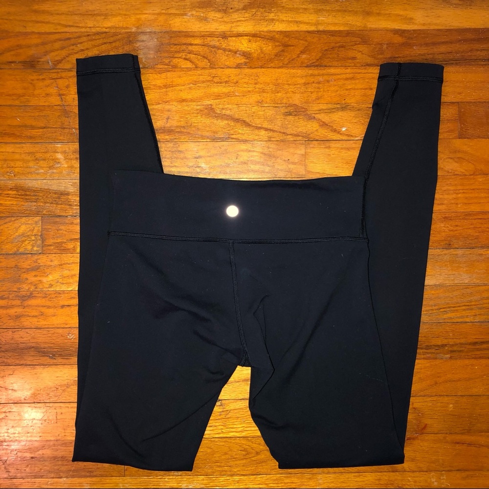 LULULEMON BLACK full length leggings size 6